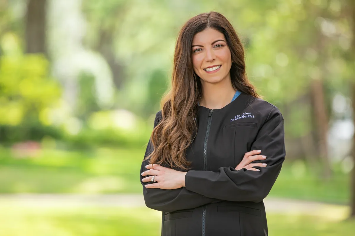 Dr. Lina, board-certified orthodontist