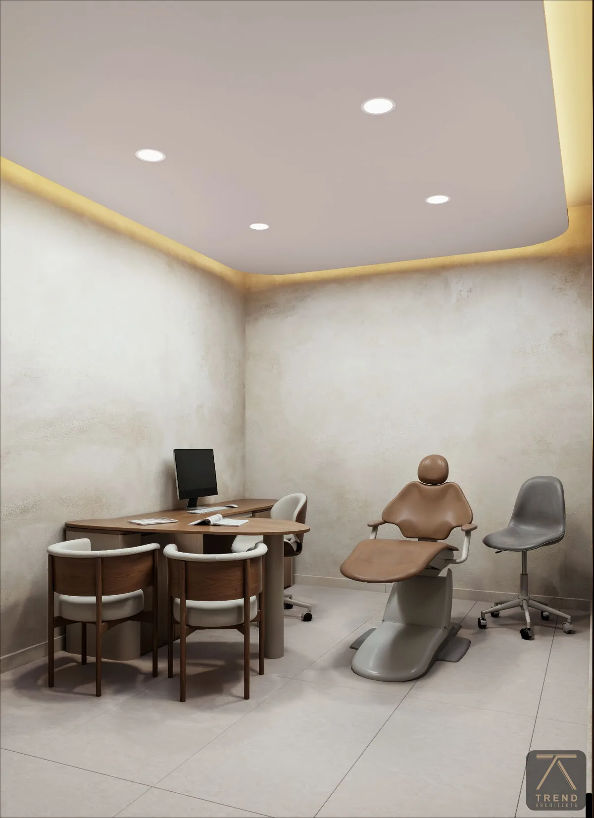 Consultation area inside the office