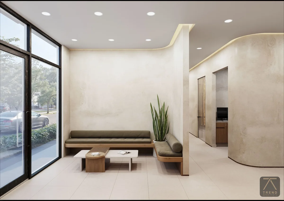 Reception area at the Montrose office