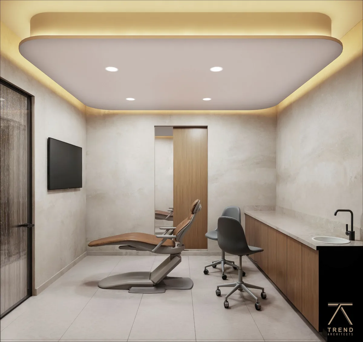 Private treatment room